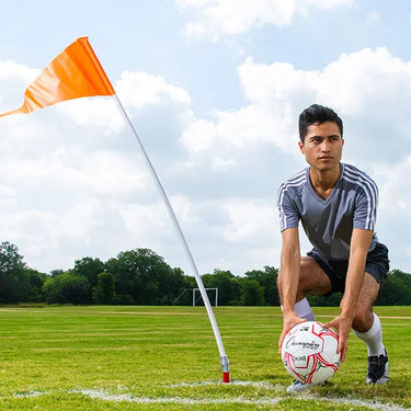 TWO-PIECE ECONOMY SOCCER CORNER FLAGS HoopsKing